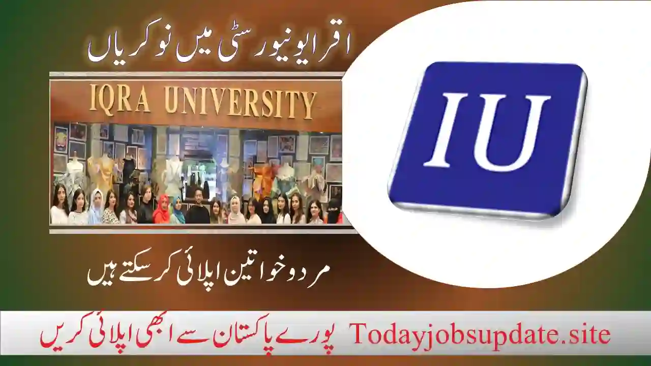 Iqra University Jobs